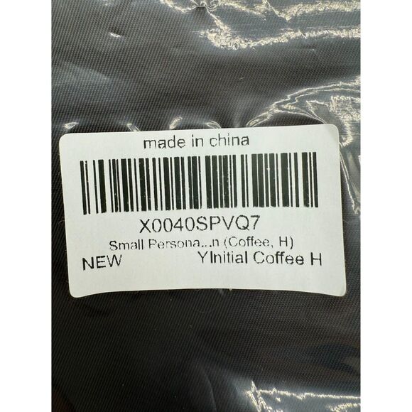 Clear Mini Makeup/Cosmetic Bag  "H" - Picture 5 of 5